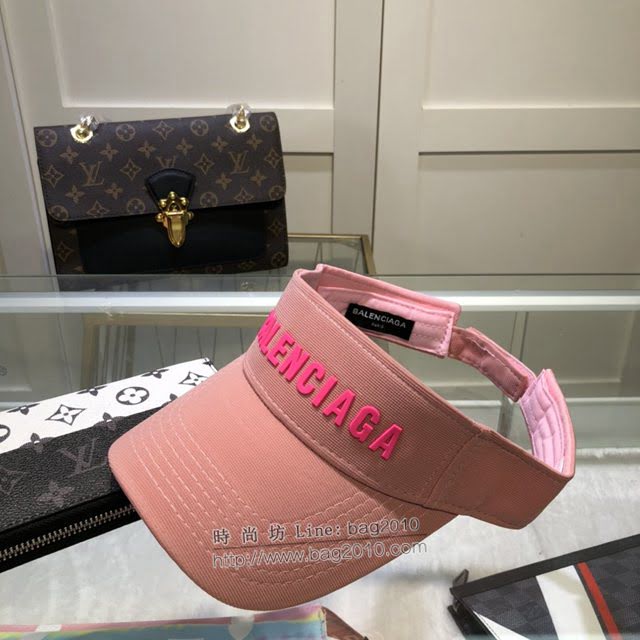 Balenciaga男女同款帽子 巴黎世家空頂遮陽帽  mm1075